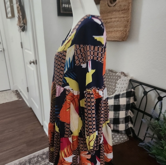 Abstract printed dress - Picture 5 of 6